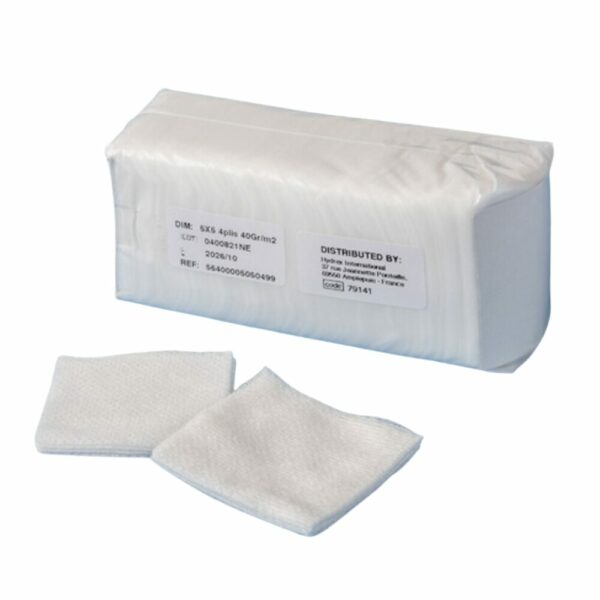 Non-woven compresses